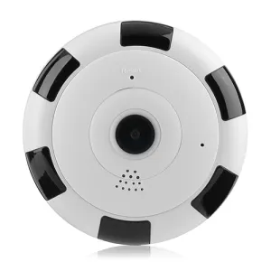 NEW V380 2MP WiFi Smart Panoramic Camera - Black