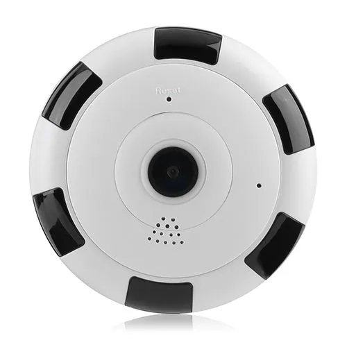 NEW V380 2MP WiFi Smart Panoramic Camera - Black