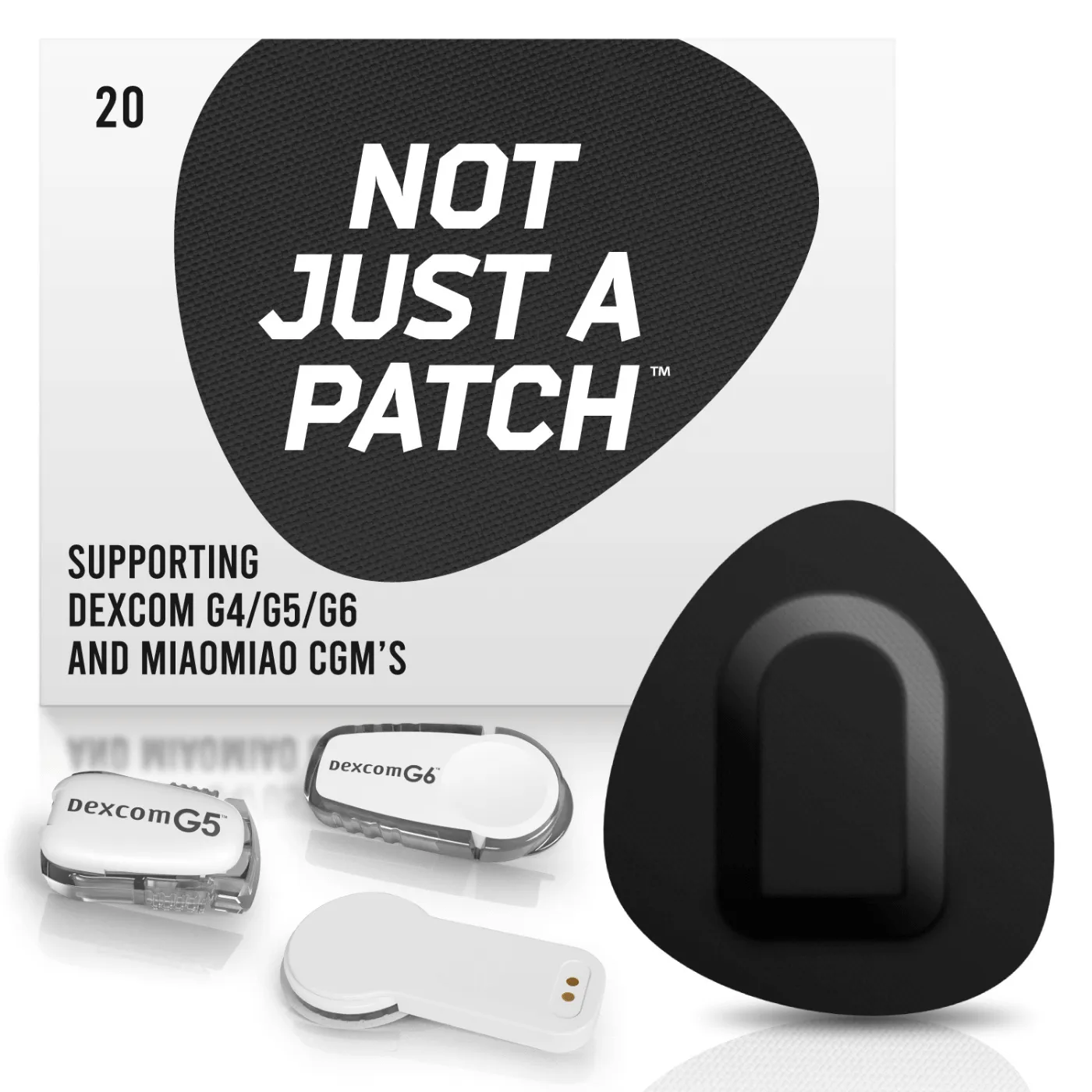NJaP CGM Patches Dexcom   MiaoMiao 20pk
