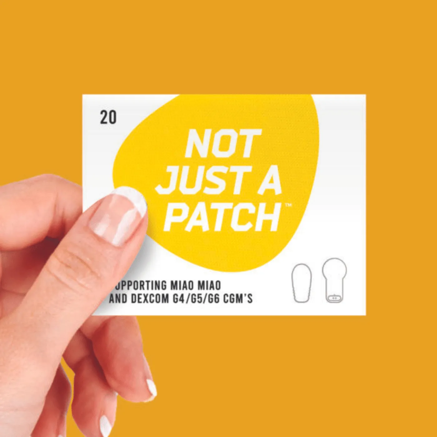 NJaP CGM Patches Dexcom   MiaoMiao 20pk