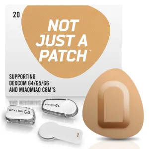 NJaP CGM Patches Dexcom   MiaoMiao 20pk