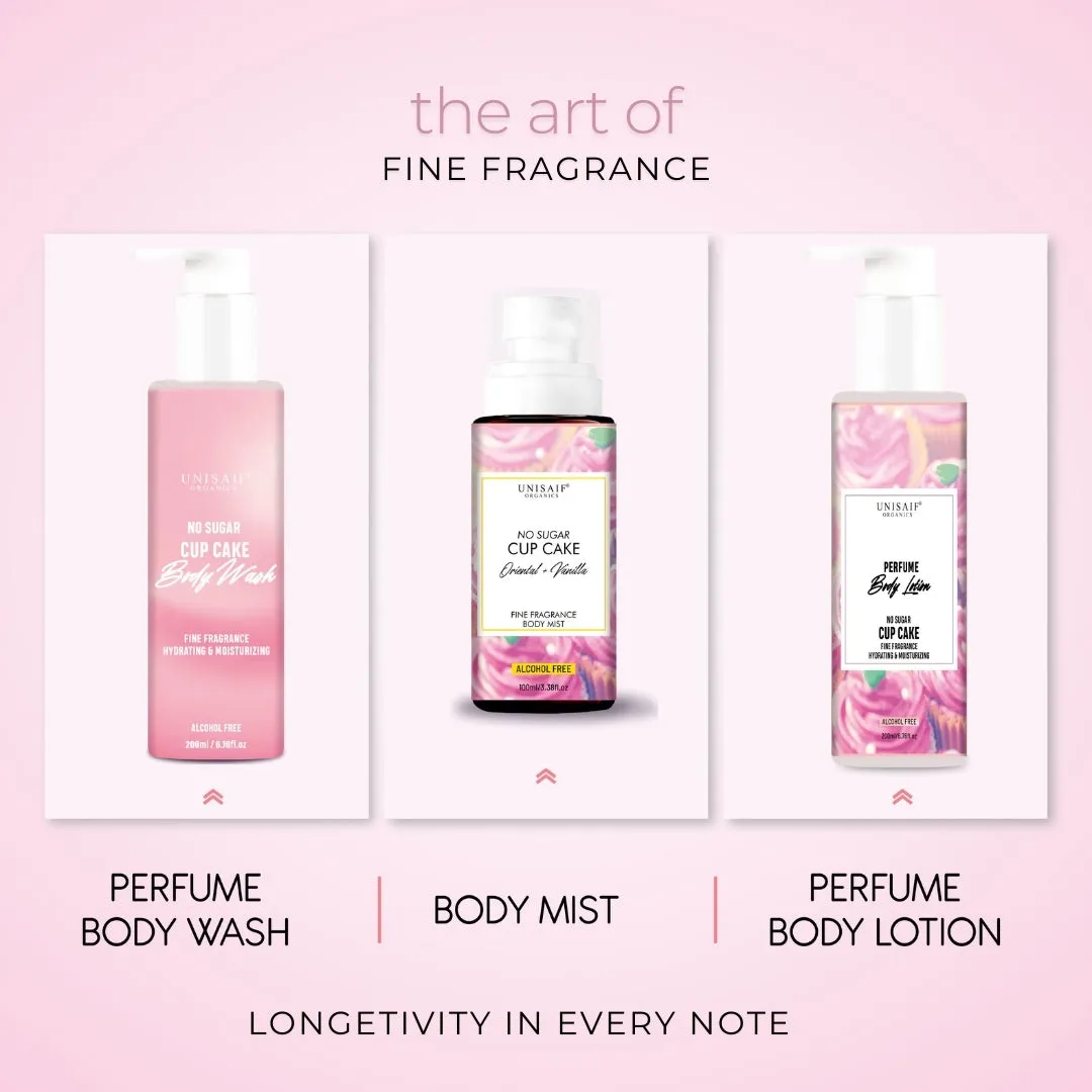 No Sugar Cup Cake Perfume Body Wash 200ml