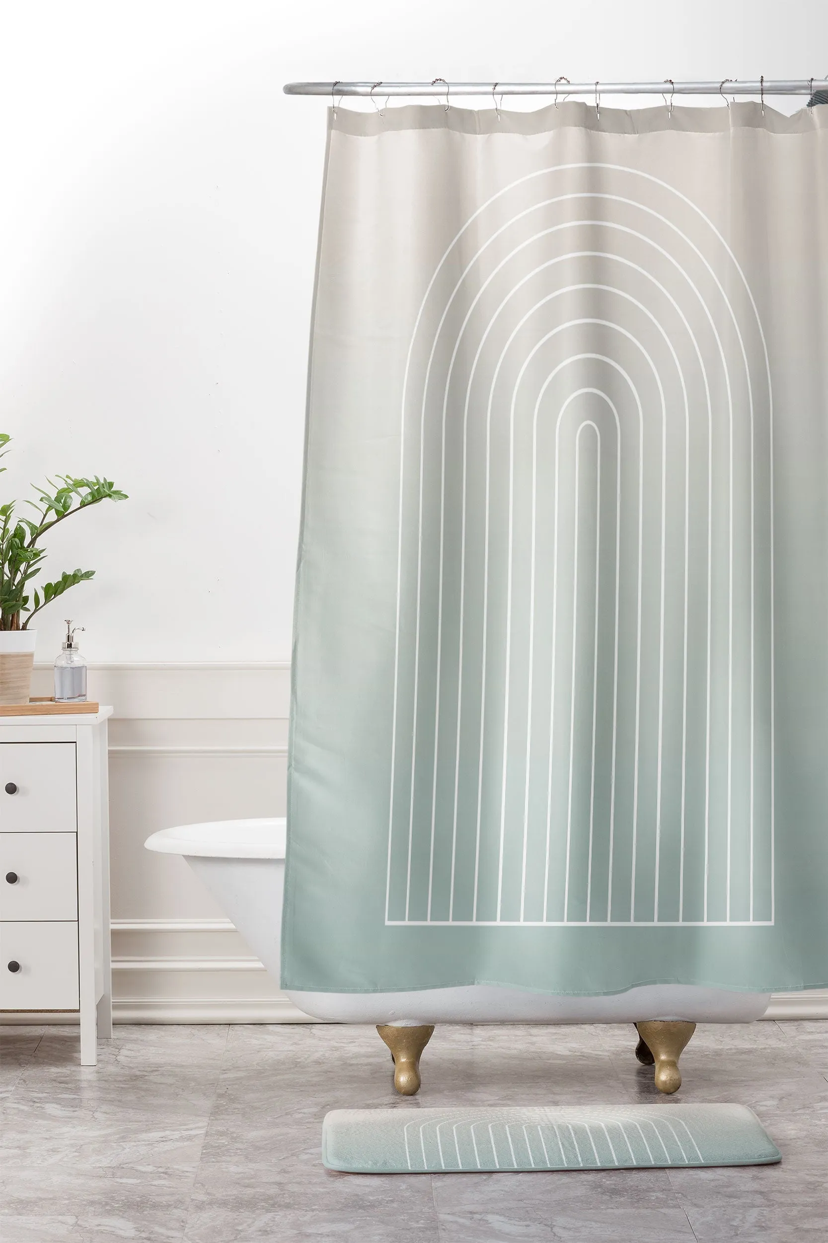 OMBRE ARCH XVI MEMORY FOAM BATH MAT