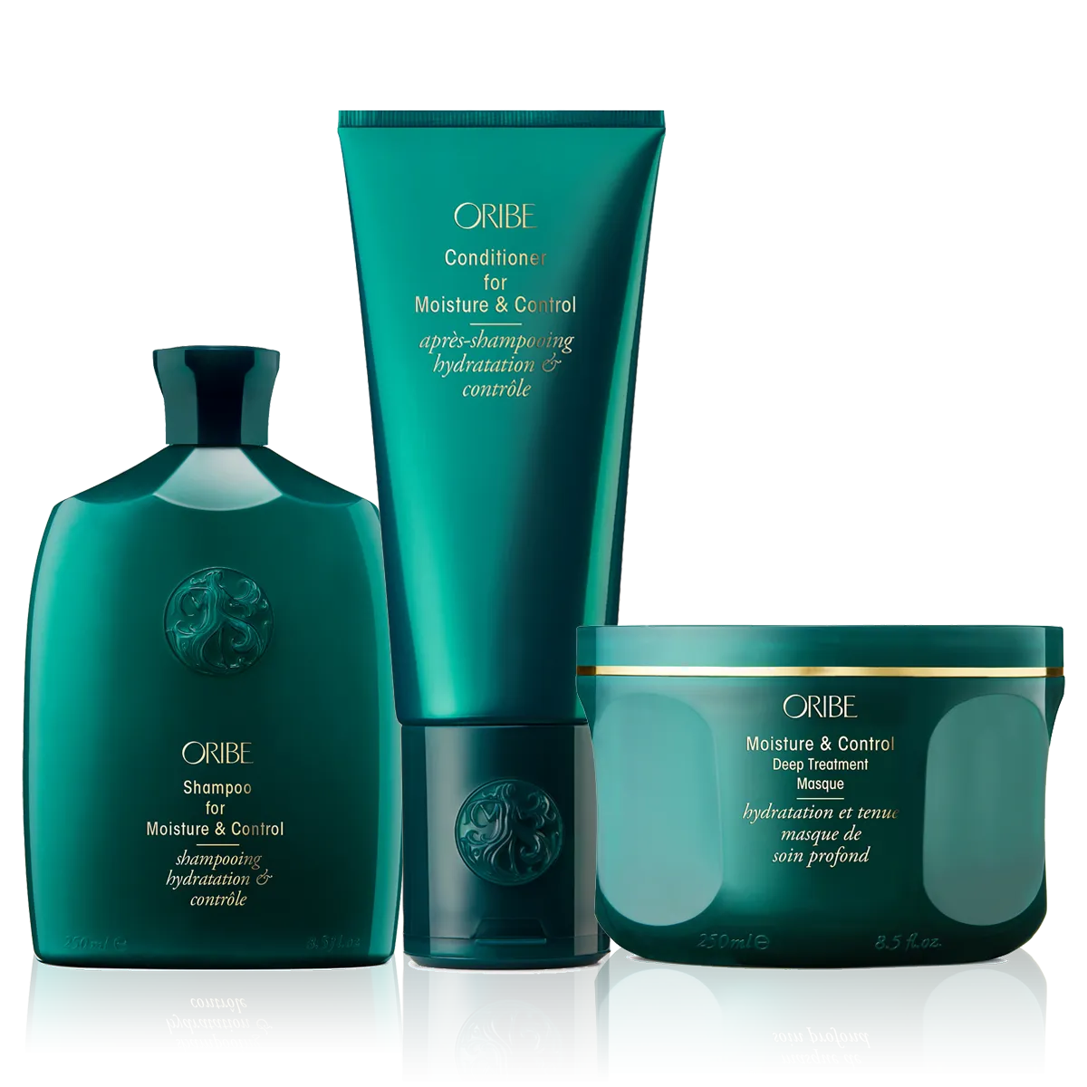 Oribe Moisture & Control  Shampoo, Conditioner & Deep Treatment Masque
