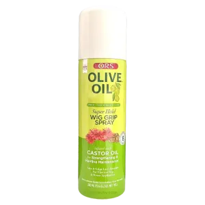 ORS Olive Oil Fix-It Super Hold Wig Grip Spray - Infused with Castor Oil - 6.2 oz