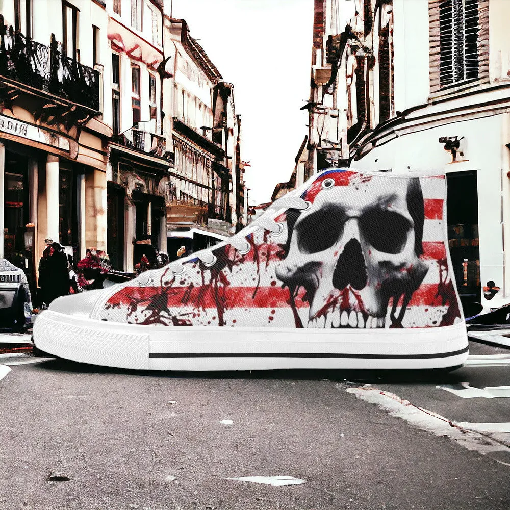 Patriotic Splatter Art Men