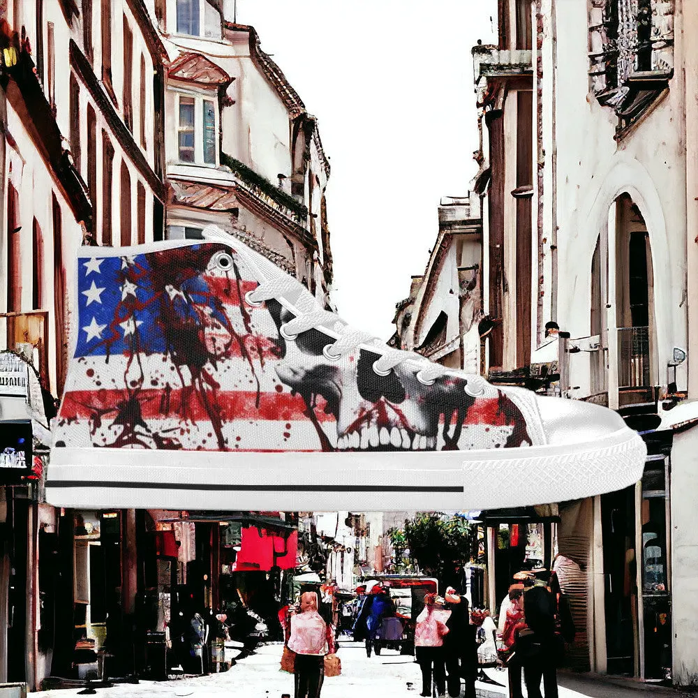 Patriotic Splatter Art Men
