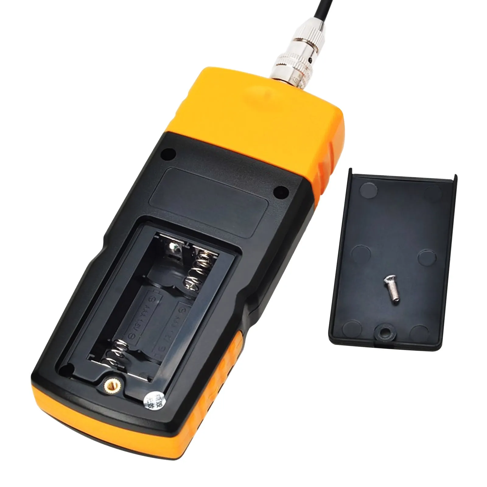 PD_34 Kibeland Instrument Wood Moisture Meter, LCD Display, Built-in Thermometer with Testing Probe, Measuring Range 2~70%, 4 Tree Species