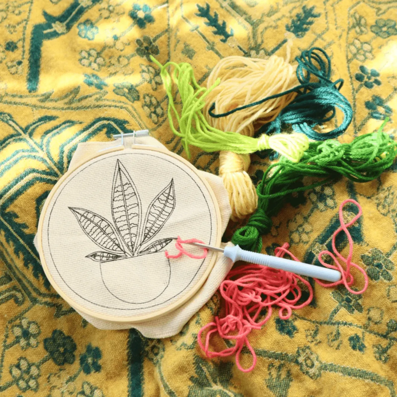 Plant Punch Needle Kit