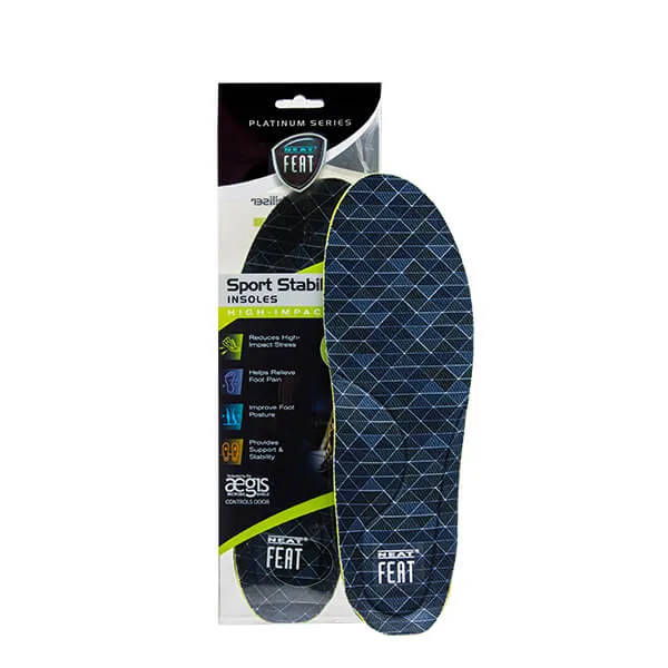 Platinum Series Sport High Impact Stabiliser Insole Improves foot posture 