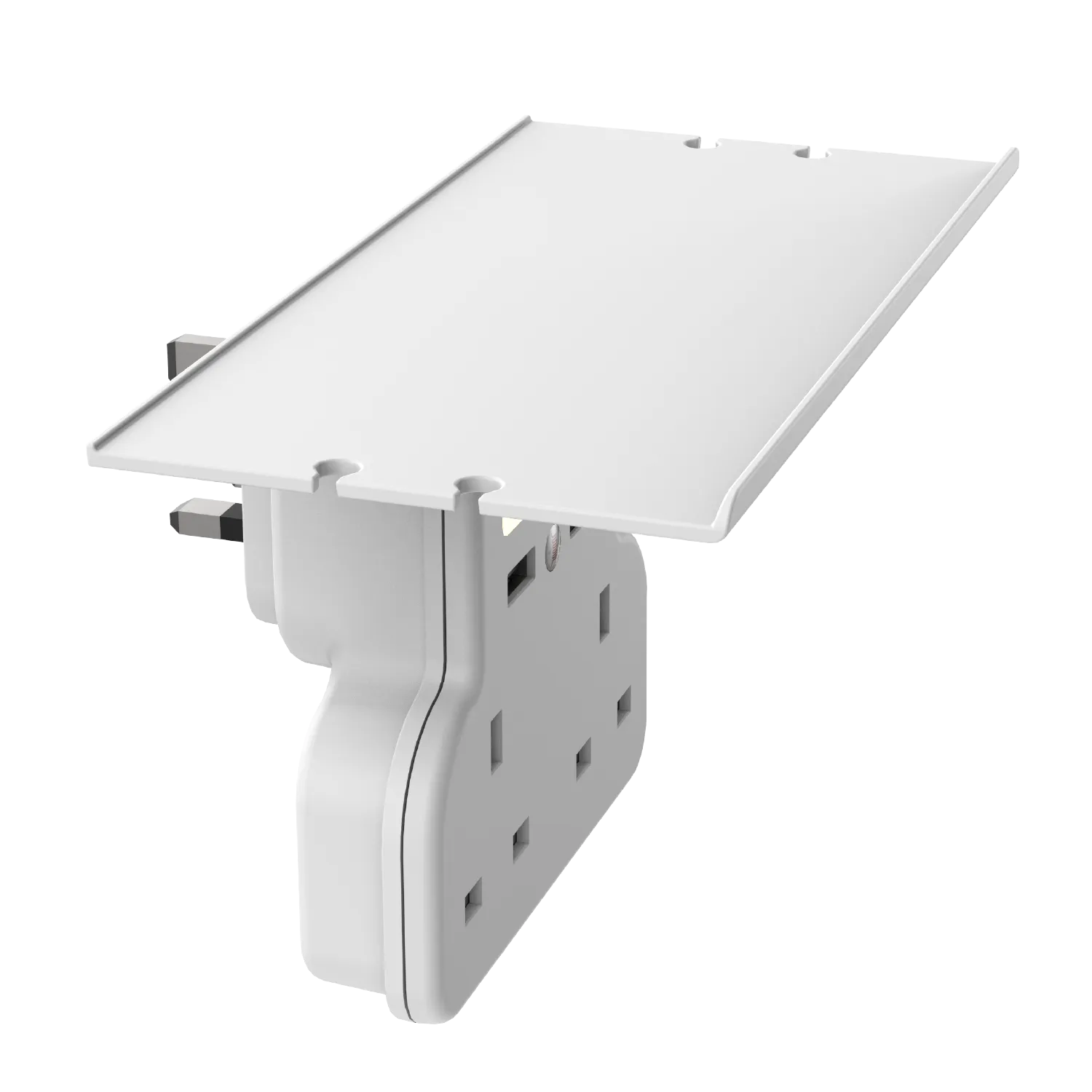 Porodo - Multi-Function Socket & Night Light Intelligent Light Sensor - Tablet & Phone Tray