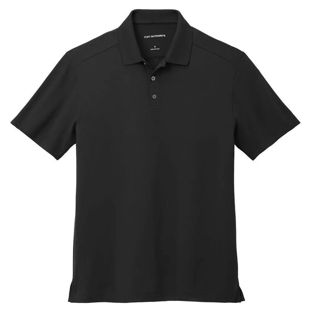 Port Authority City Stretch Flat Knit Polo