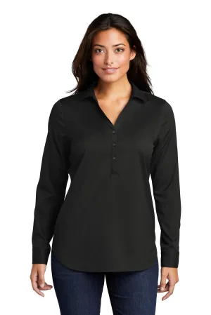 Port Authority  Ladies City Stretch Tunic LW680 Black