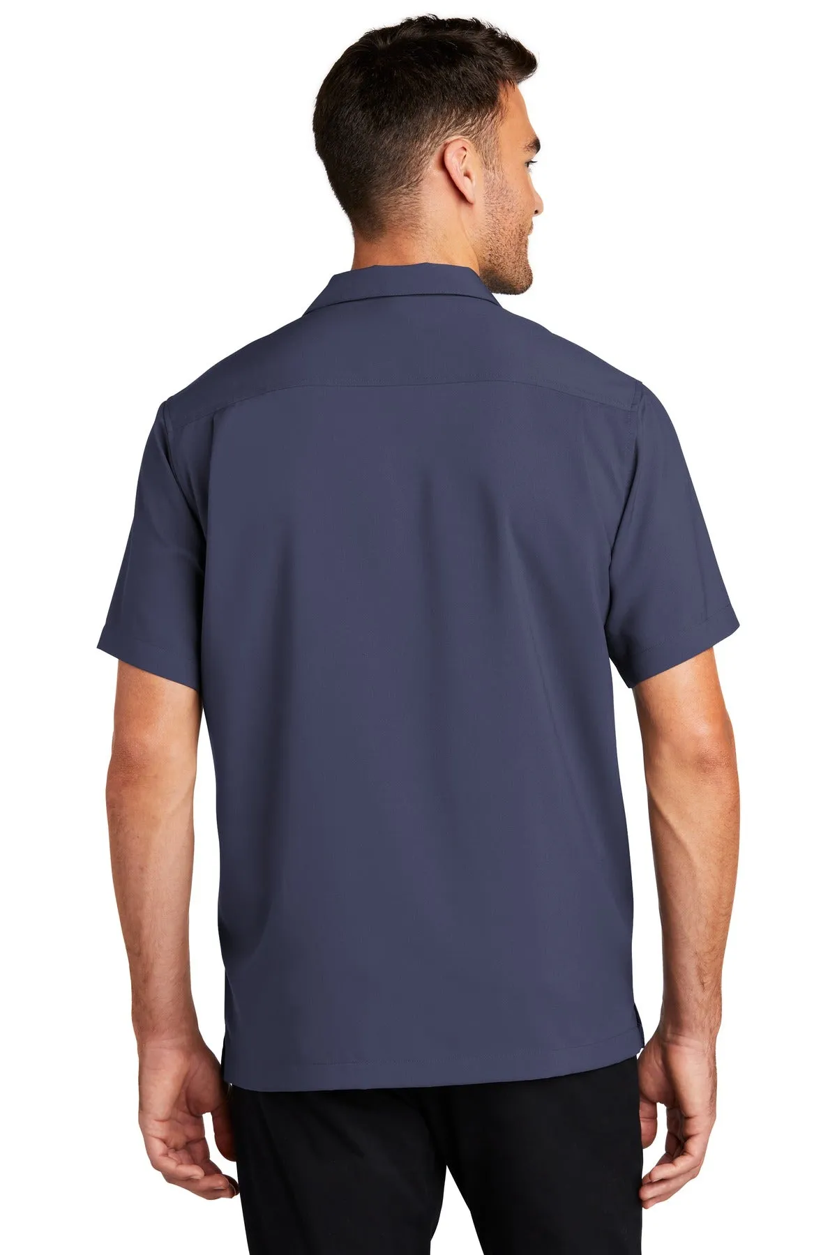 Port Authority  Short Sleeve Performance Staff Shirt W400 True Navy