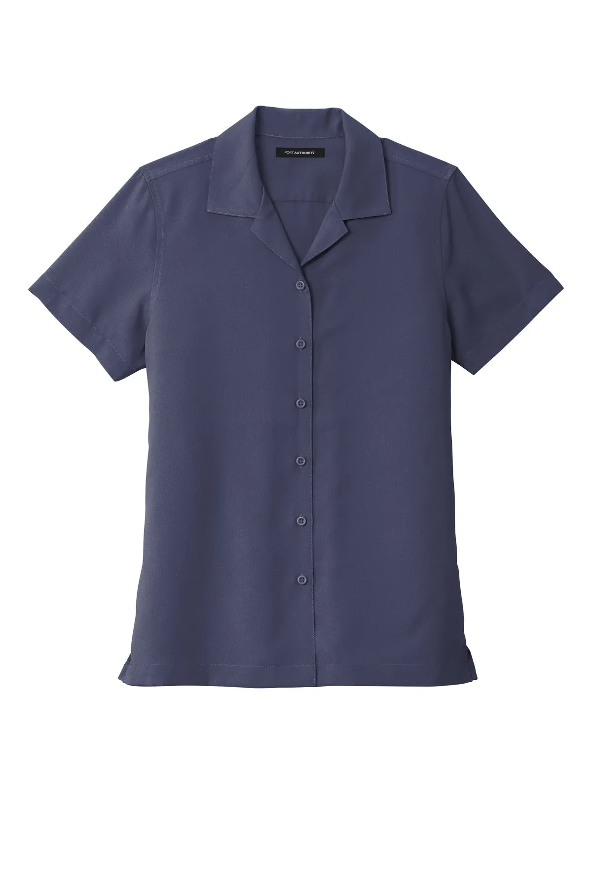 Port Authority Women's Short Sleeve Performance Staff Shirt LW400 True Navy