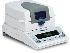 Precisa XM 60-HR Laboratory Superior Standard Moisture Analyzer, 124 g Capacity, 0.0001 g Readability