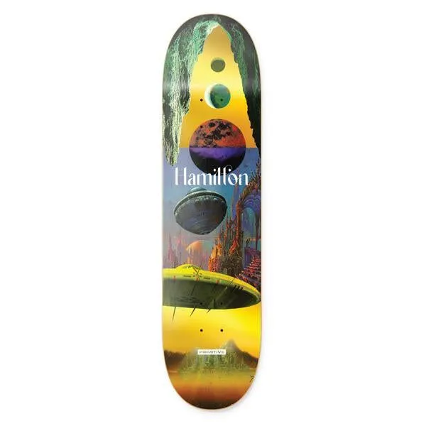 Primitive Hamilton New Worlds Deck Multi x Venom Custom Complete Skateboard - 8.125"
