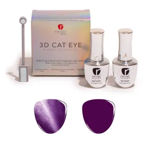 Purple Prose 3D Cat Eye Magnetic Gel Polish Duo