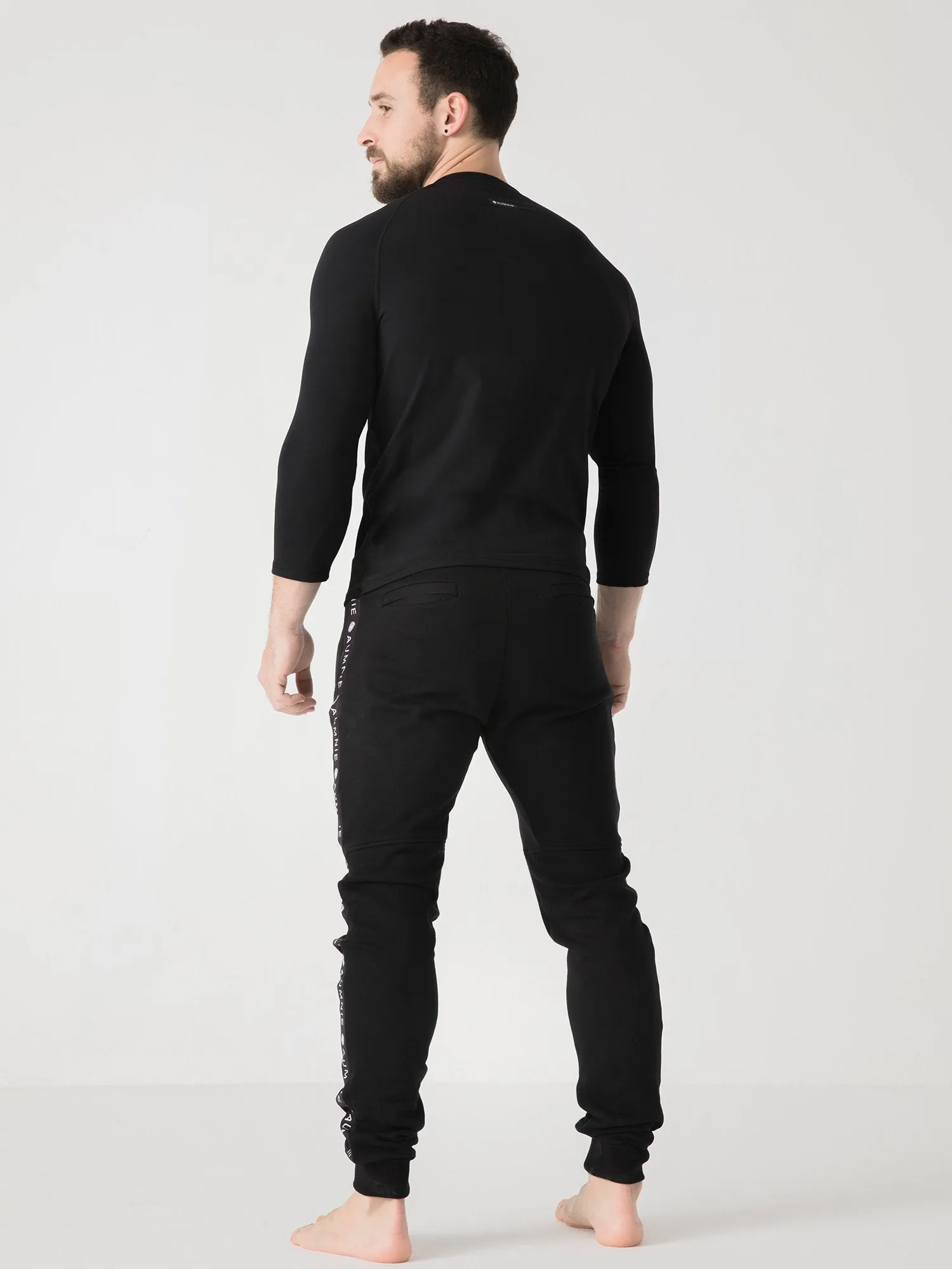 RAGLAN TEE, BLACK