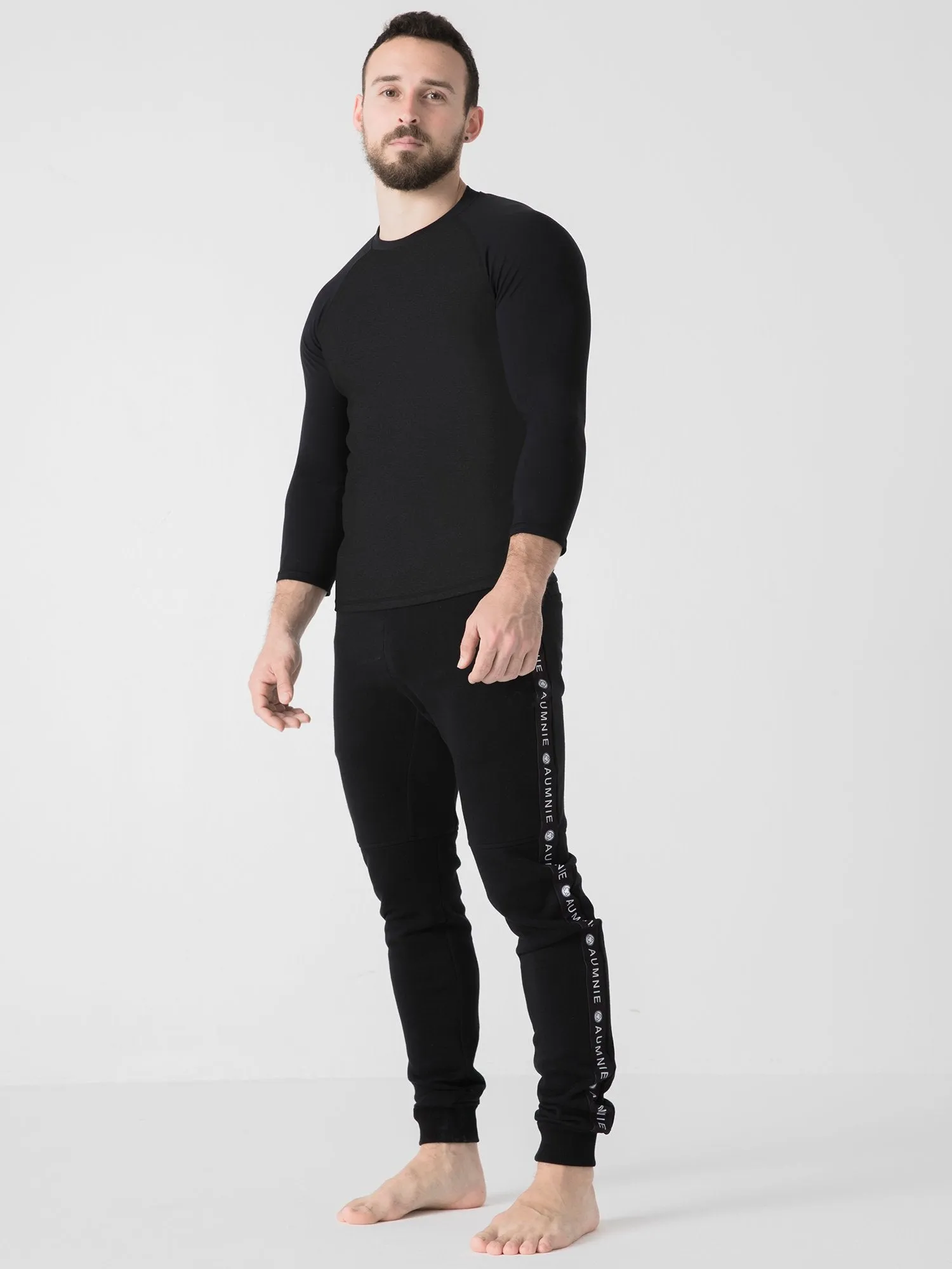 RAGLAN TEE, BLACK