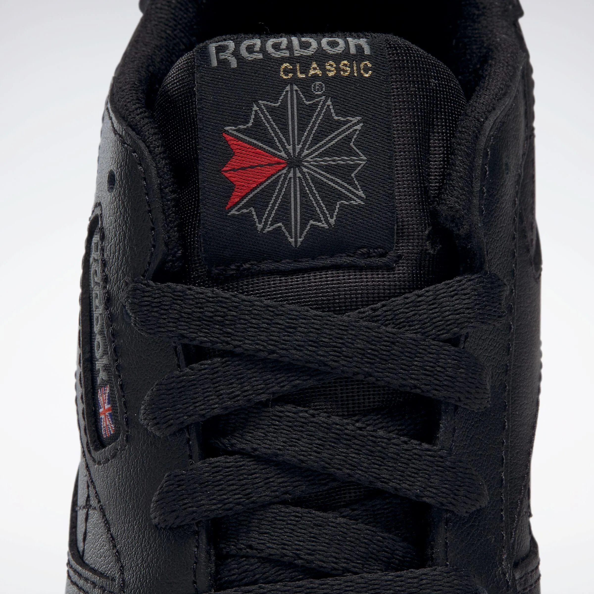 Reebok Footwear Kids Classic Leather Shoes - Pre-School BLACK-1