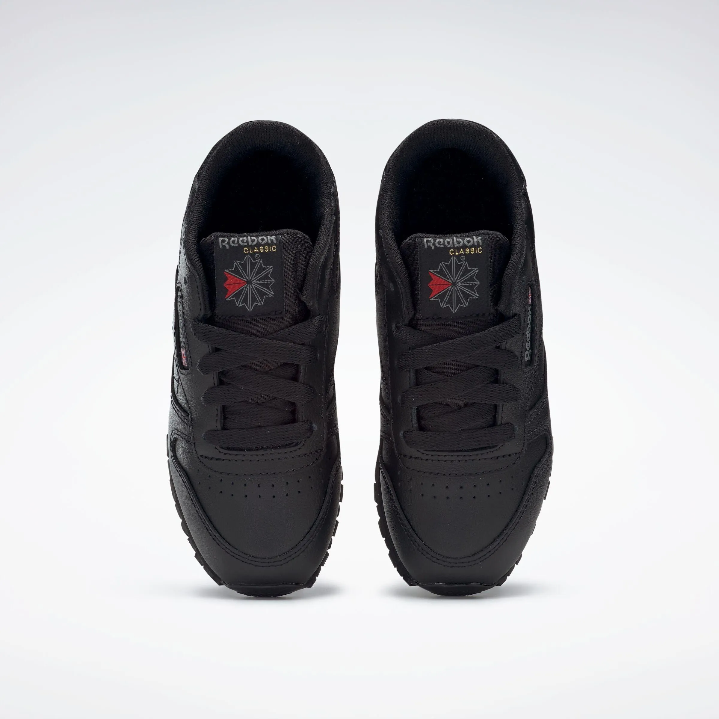 Reebok Footwear Kids Classic Leather Shoes - Pre-School BLACK-1