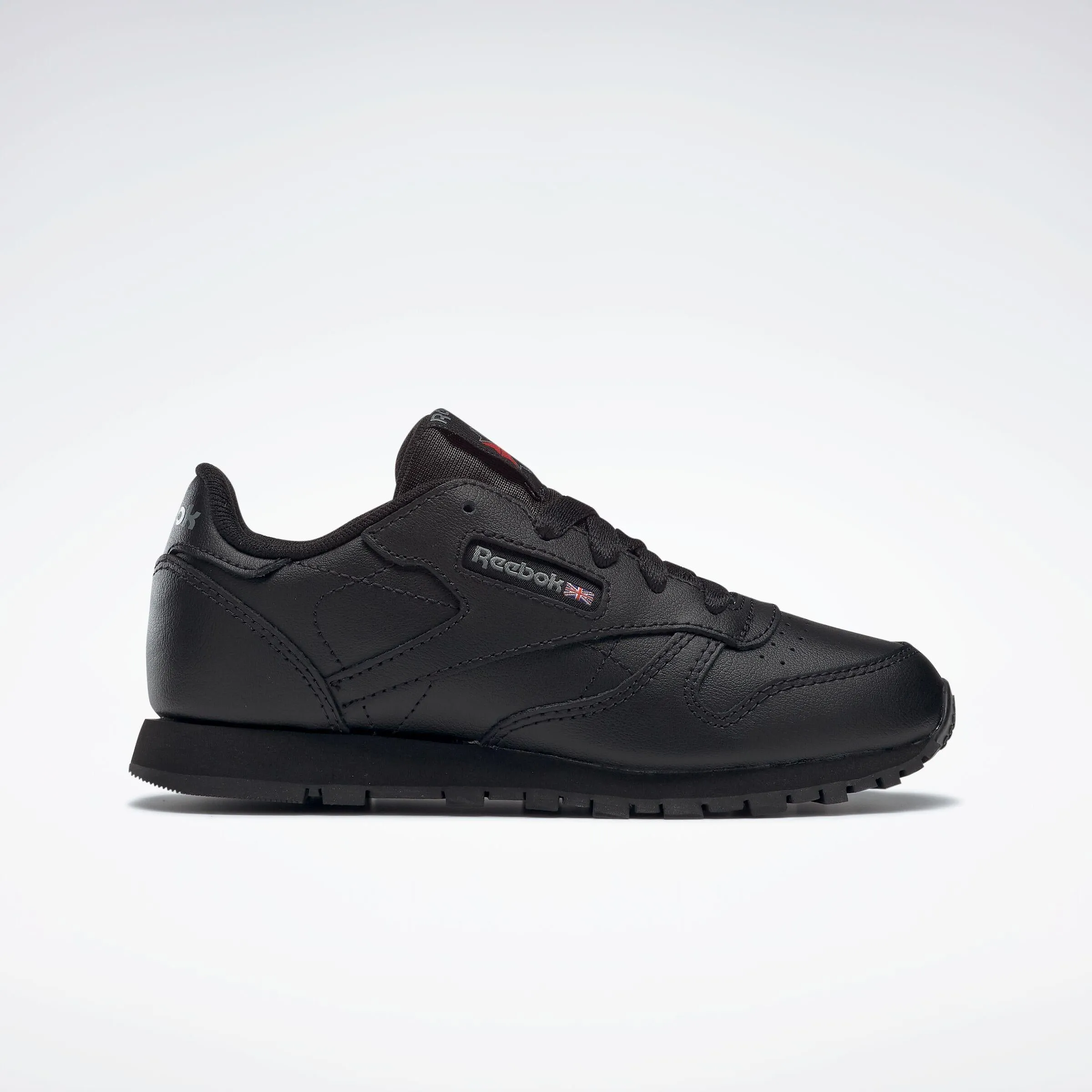 Reebok Footwear Kids Classic Leather Shoes - Pre-School BLACK-1