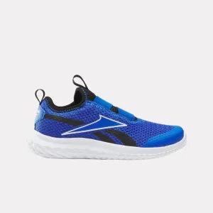 Reebok Footwear Kids Rush Runner Slip-On Shoes - Pre-School OPTIMUMBLUE/BLACK/FTWRWHITE
