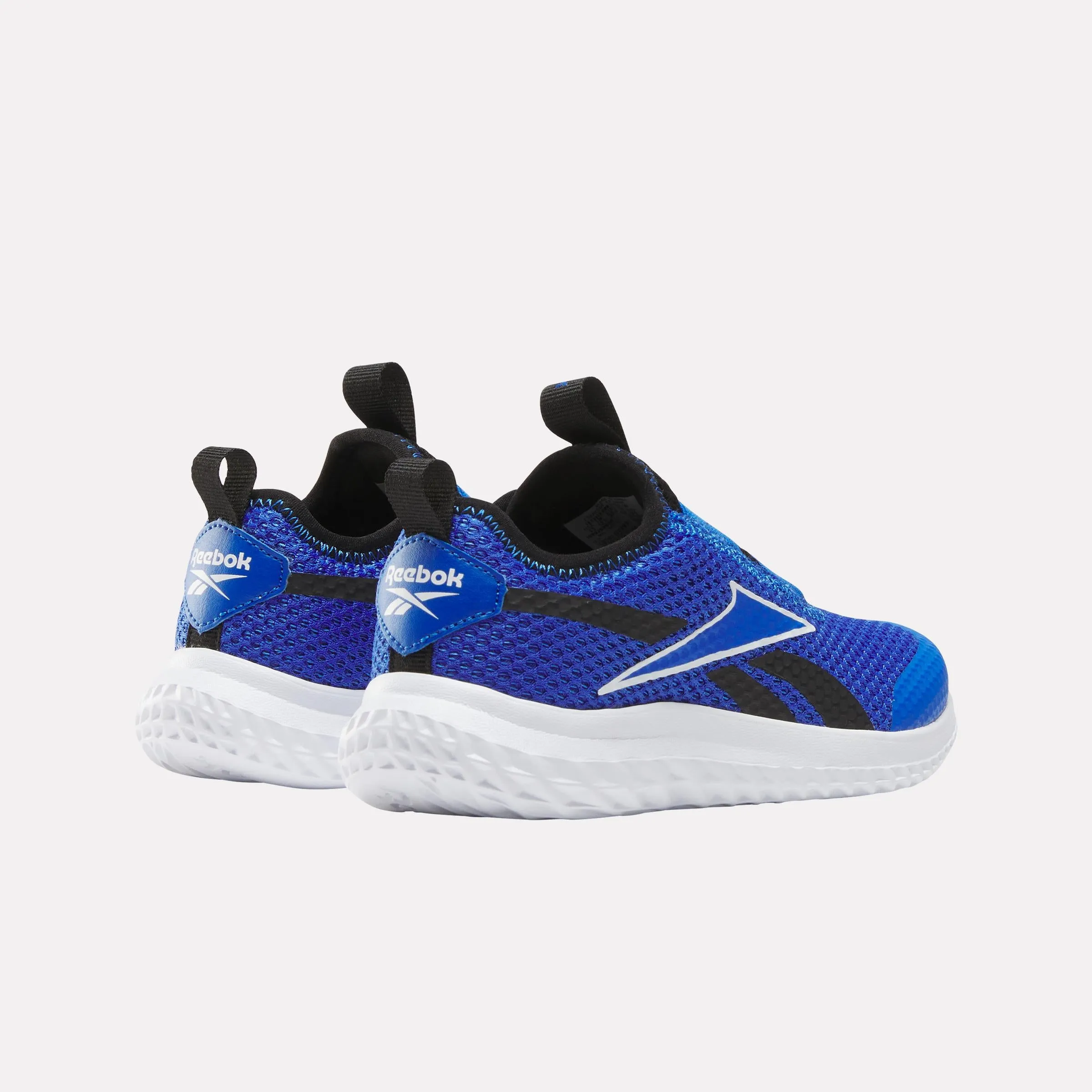 Reebok Footwear Kids Rush Runner Slip-On Shoes - Pre-School OPTIMUMBLUE/BLACK/FTWRWHITE
