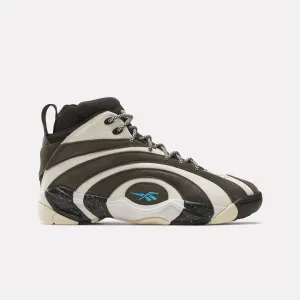 Reebok Footwear Men Shaqnosis Retro Basketball Shoes WASHED BLACK/CHALK/BLUE