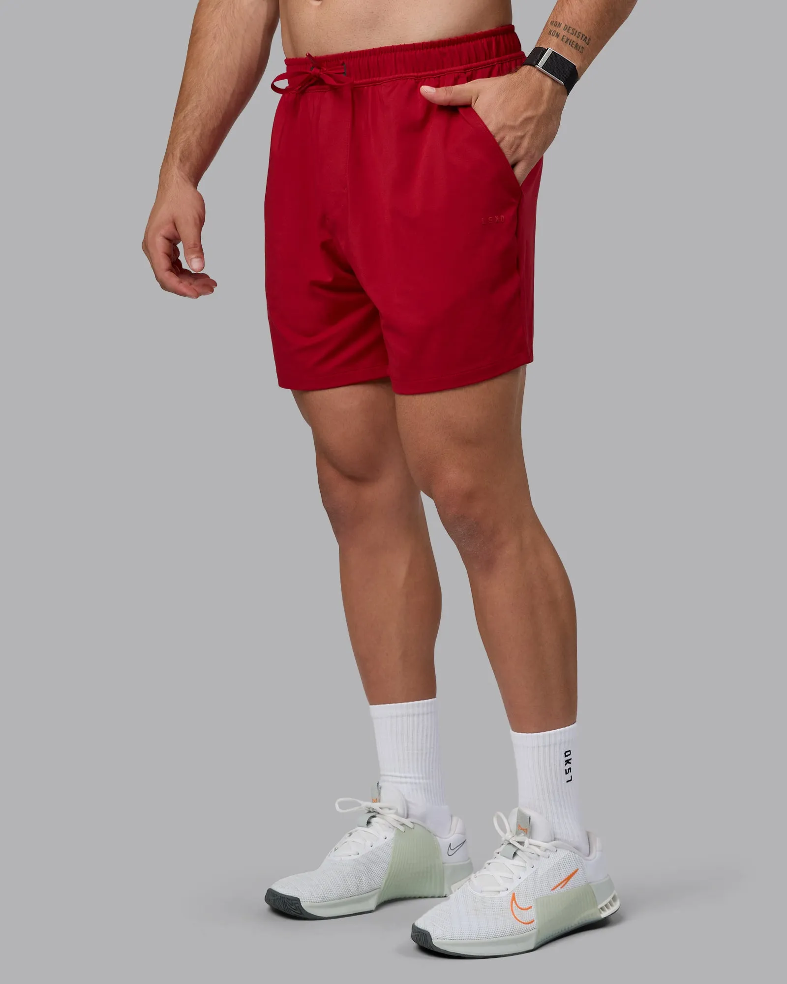 Restore 6" CloudFLX Shorts - Cherry Red