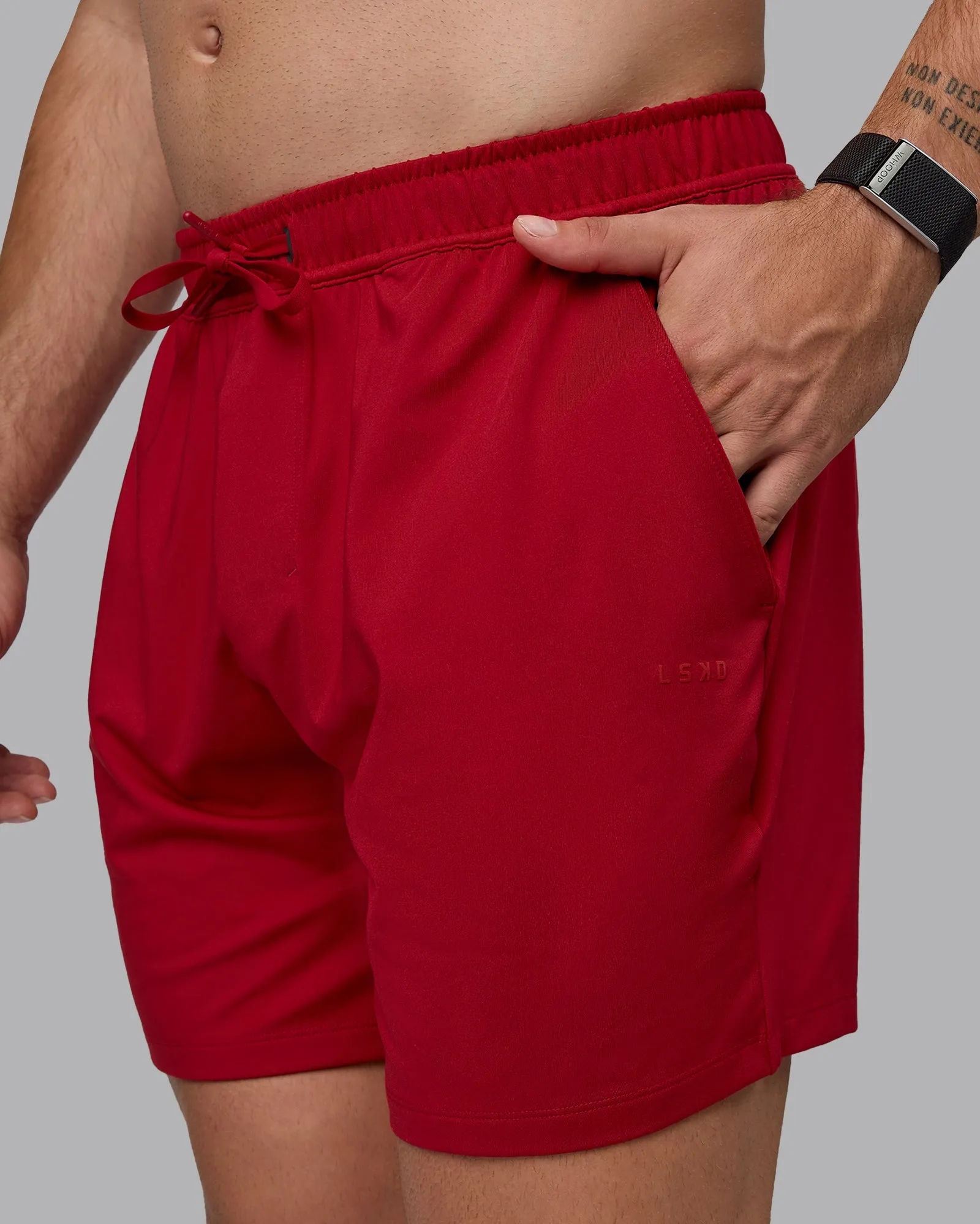 Restore 6" CloudFLX Shorts - Cherry Red