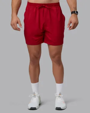 Restore 6" CloudFLX Shorts - Cherry Red