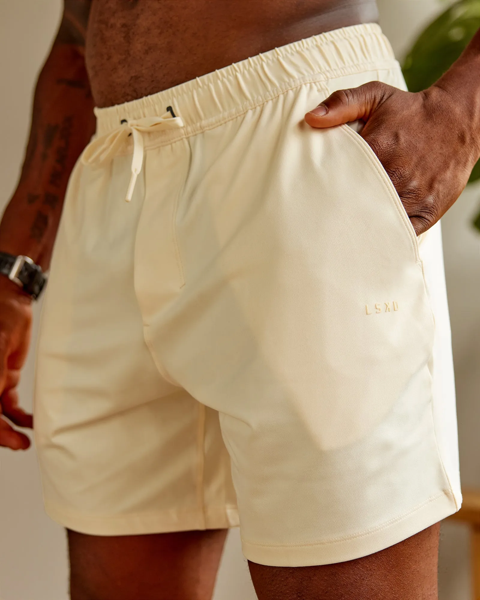 Restore 6" CloudFLX Shorts - Ivory