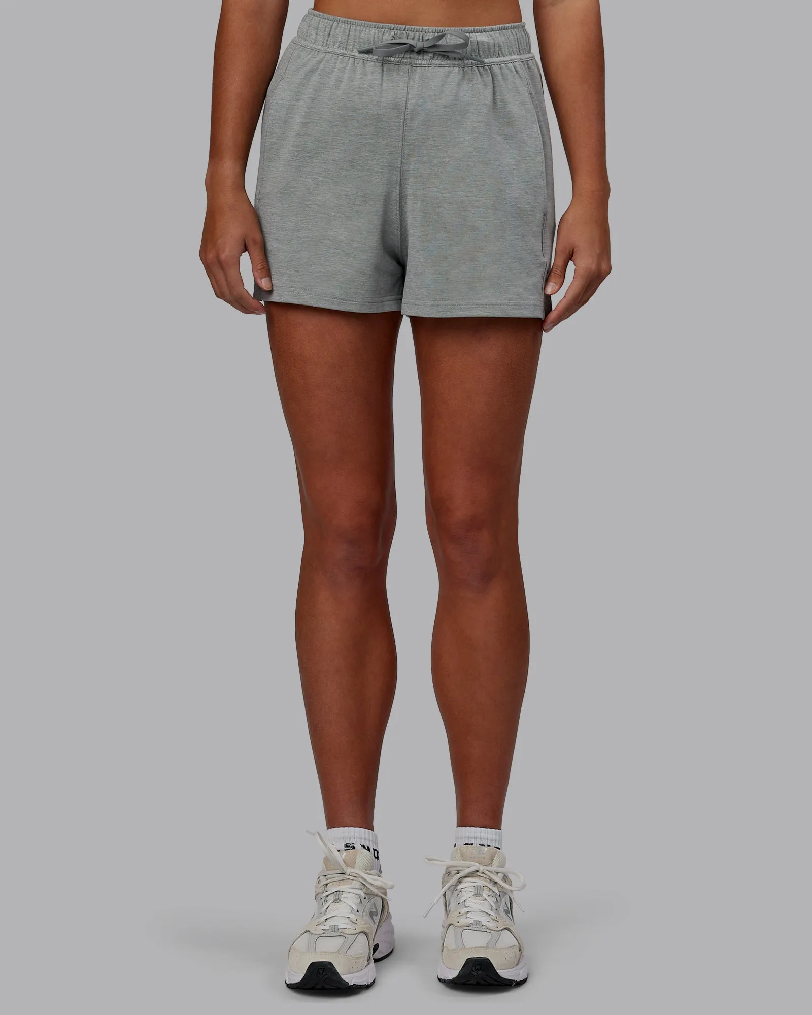Restore CloudFLX 5" Shorts - Light Grey Marl