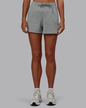 Restore CloudFLX 5" Shorts - Light Grey Marl