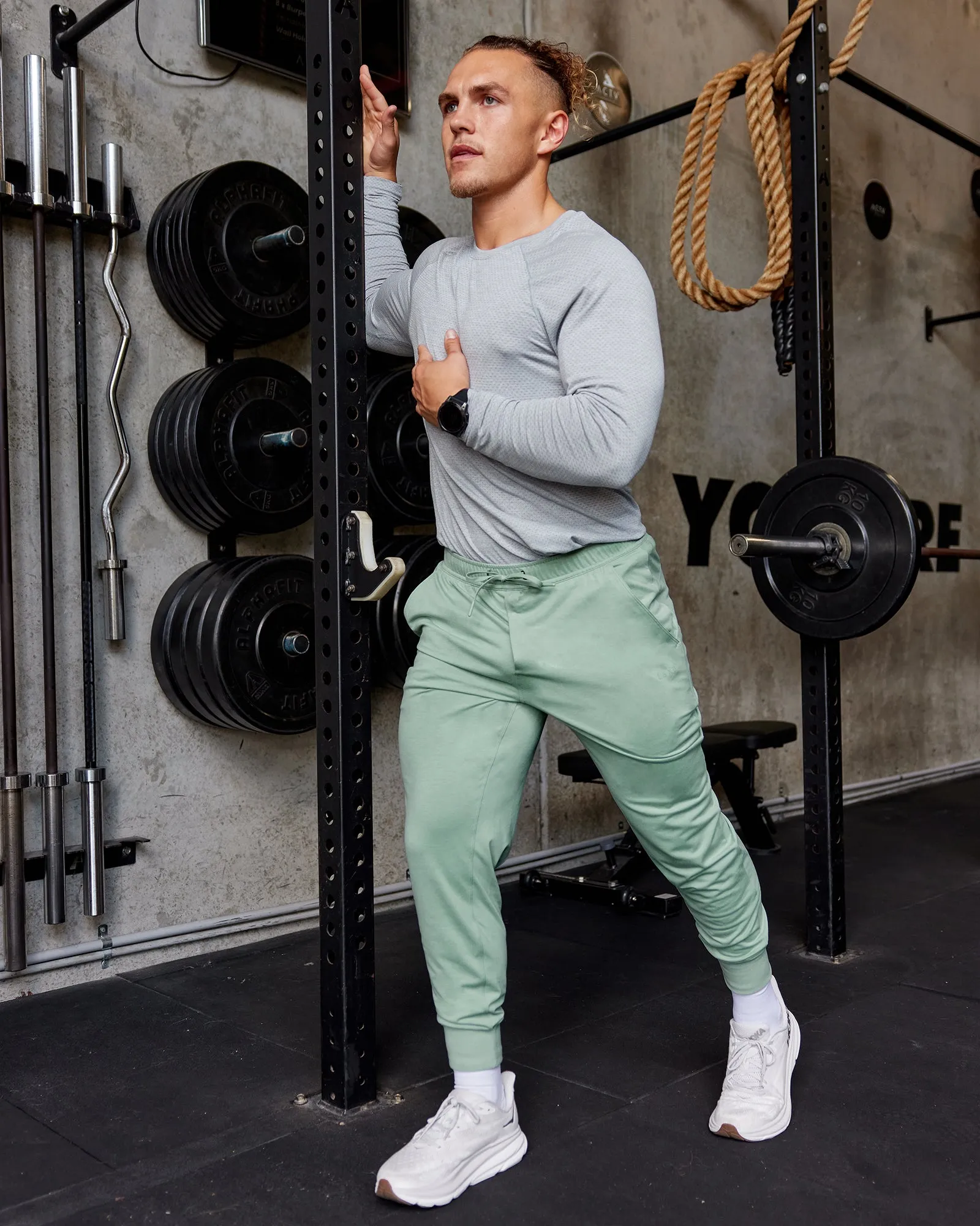 Restore CloudFLX Jogger - Iceberg Green Marl