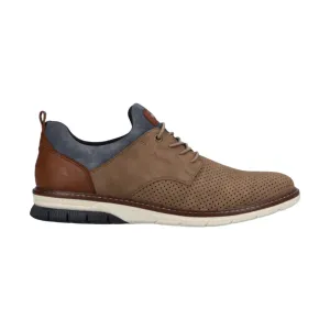 Rieker Men's Dustin Soft Insole Shoes - Toffee