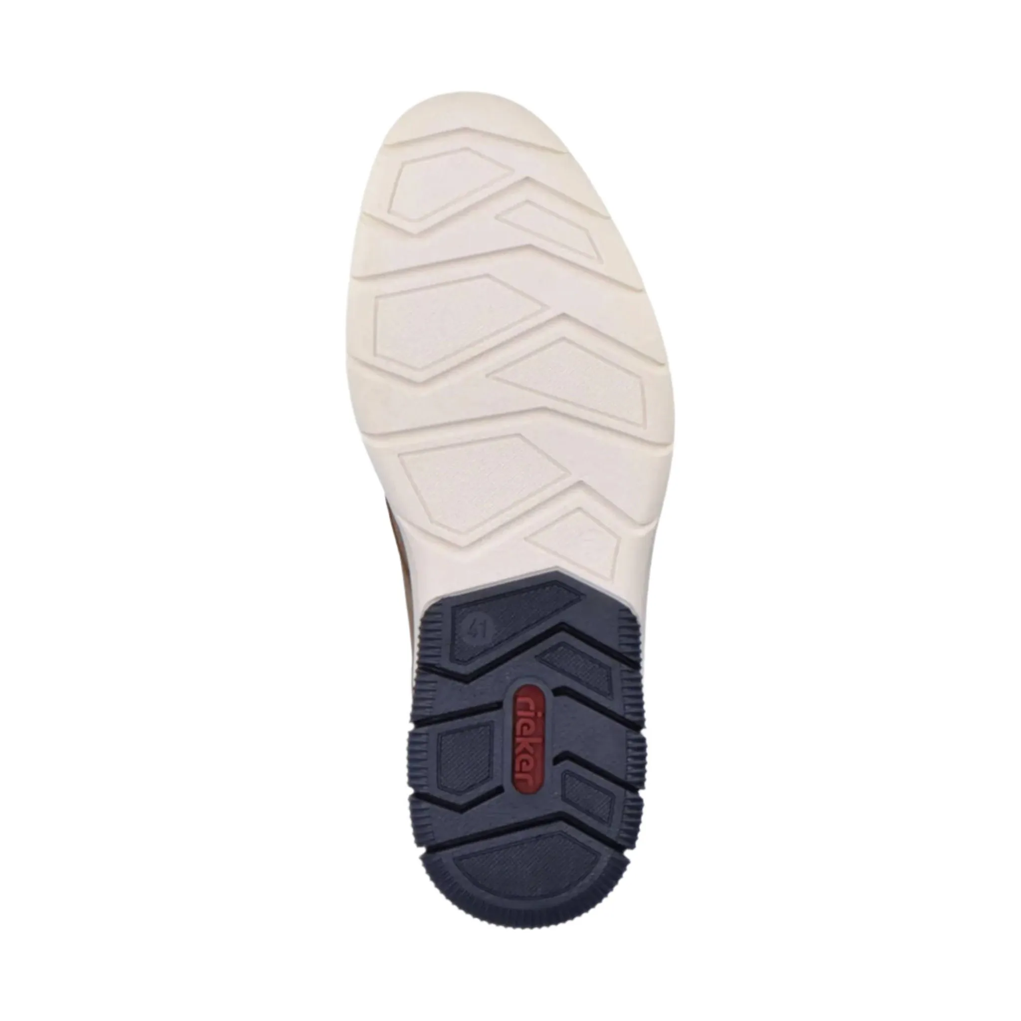 Rieker Men's Dustin Soft Insole Shoes - Toffee