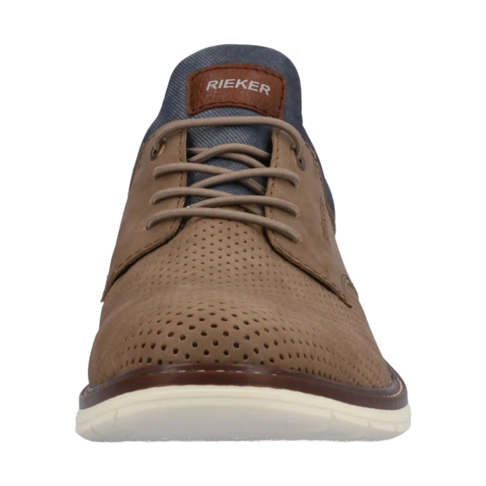 Rieker Men's Dustin Soft Insole Shoes - Toffee
