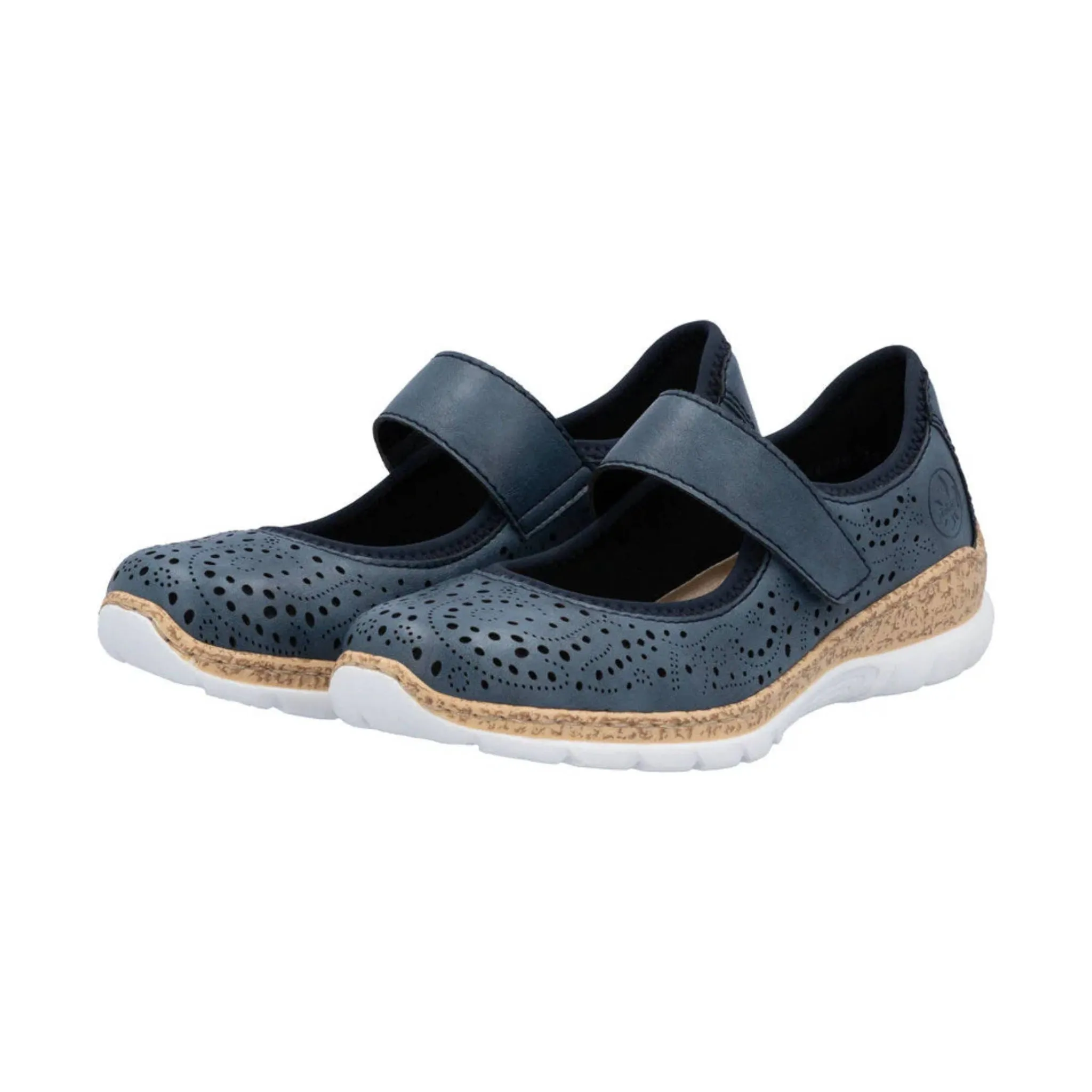 Rieker Women's Nikita 99 Shoes - Royal/Navy