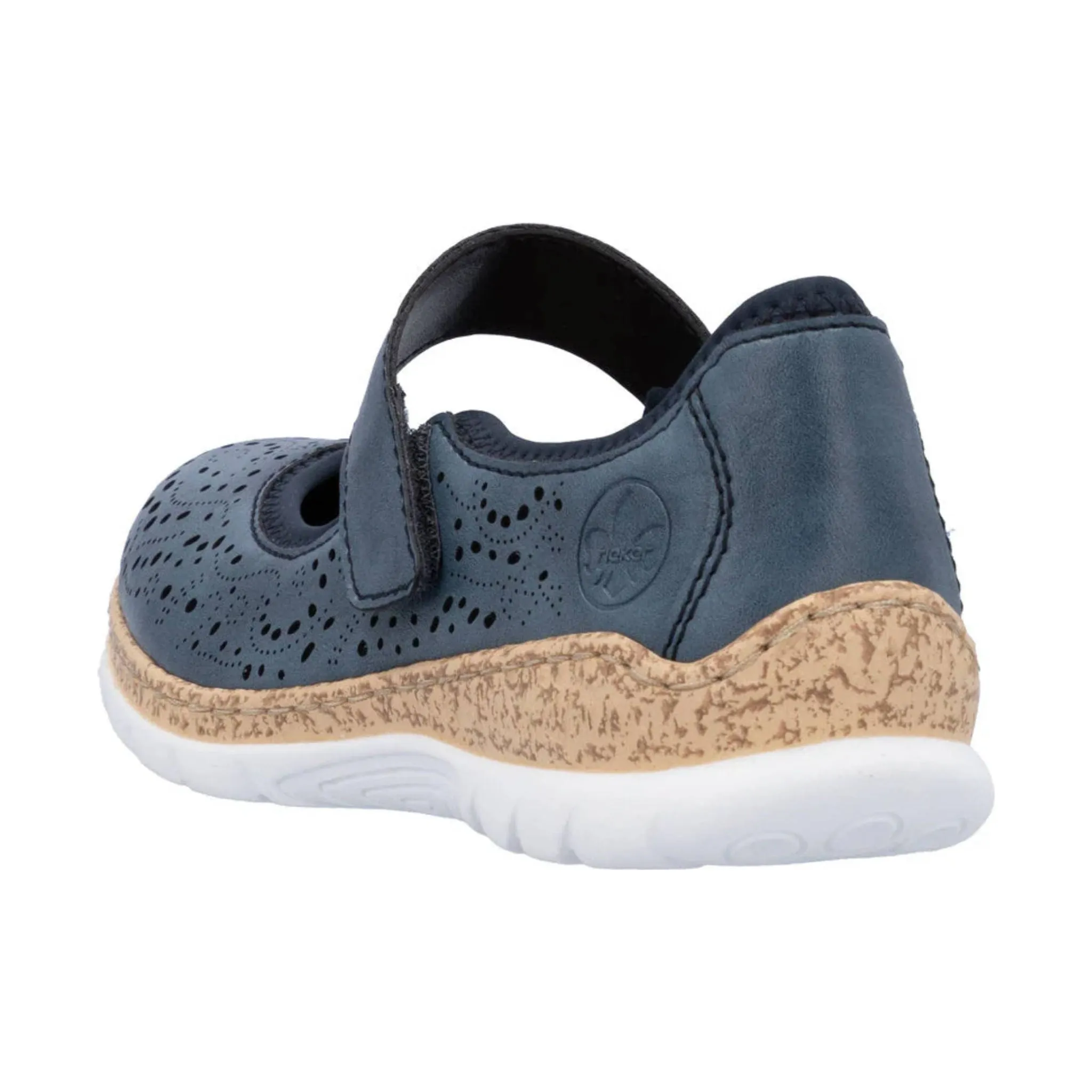 Rieker Women's Nikita 99 Shoes - Royal/Navy