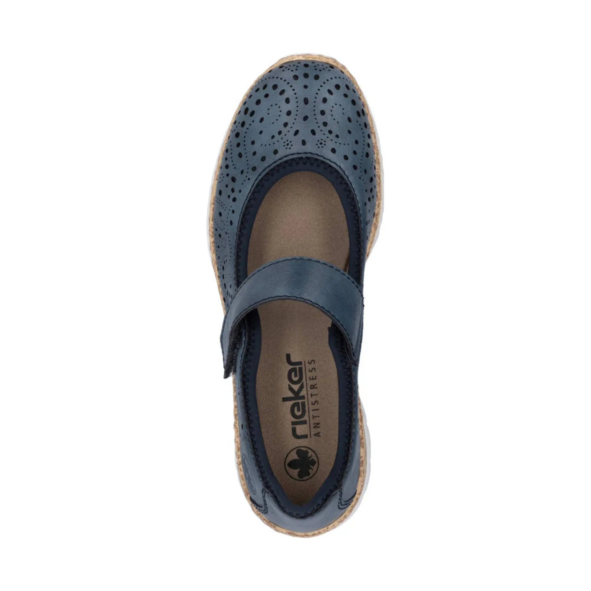 Rieker Women's Nikita 99 Shoes - Royal/Navy