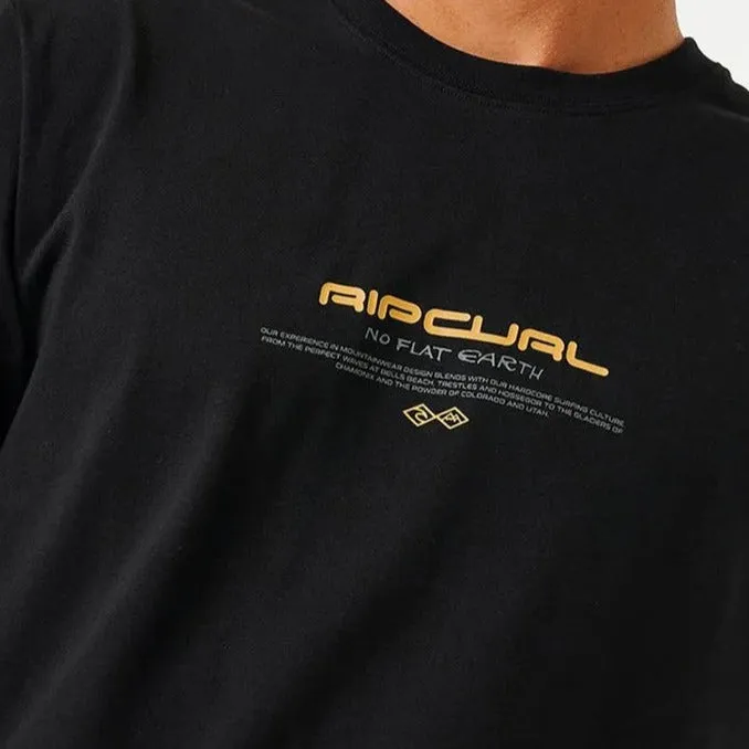 RIP CURL VAPORCOOL CULTURE TEE BLACK