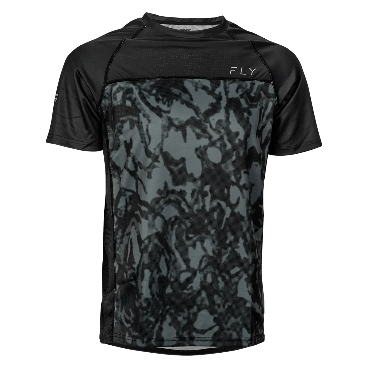 SALES SAMPLE: FLY Racing Super D Jersey - Grey Black/Camo Medium