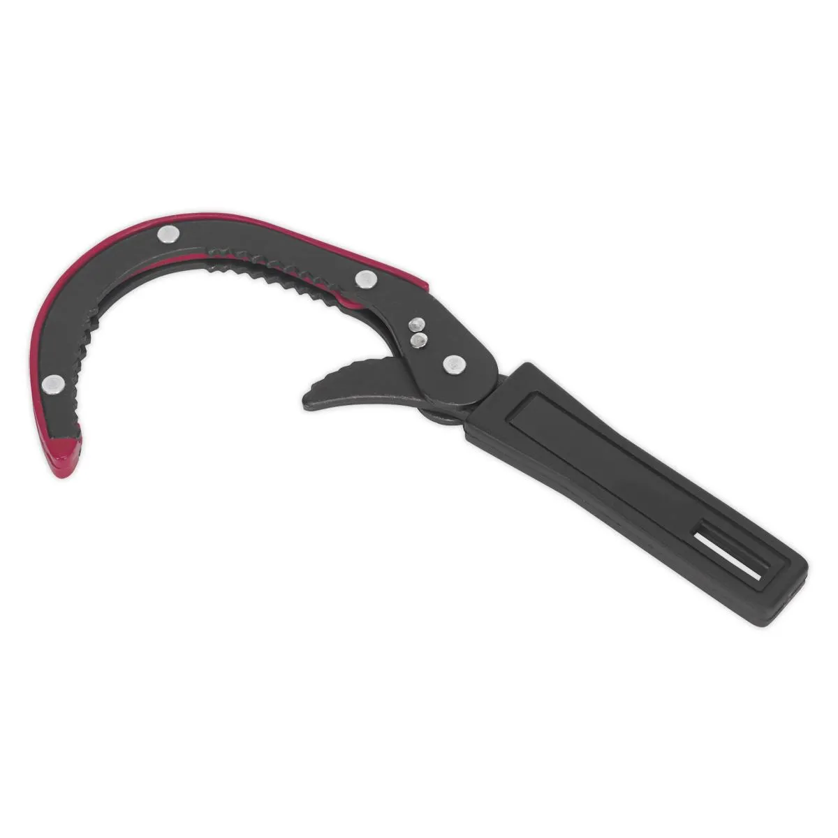 Sealey 75-95mm Oil Filter Wrench Slim Design