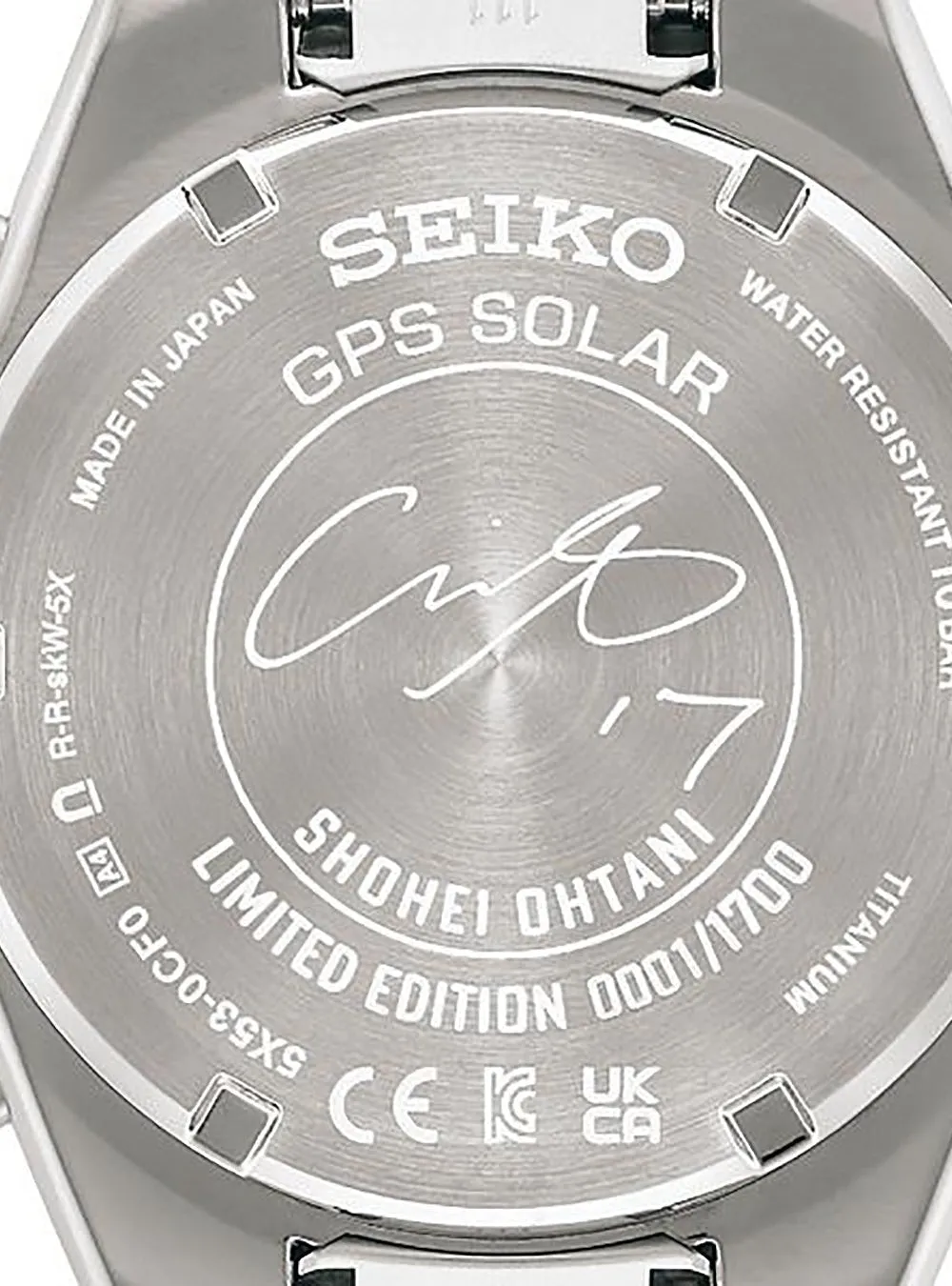 SEIKO WATCH ASTRON NEXTER GPS SOLAR SHOHEI OHTANI MODEL SBXC141 LIMITED EDITION MADE IN JAPAN JDM