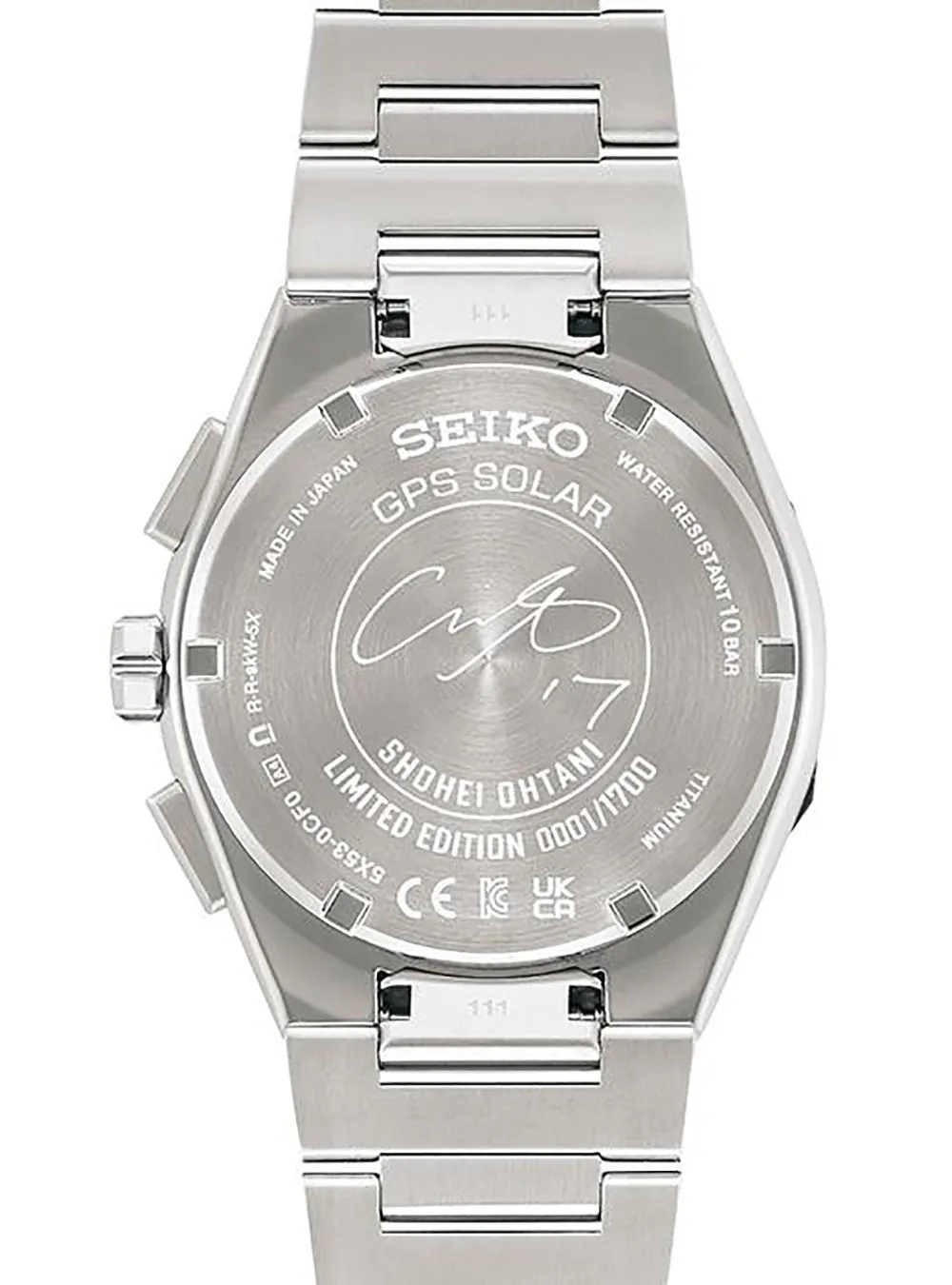 SEIKO WATCH ASTRON NEXTER GPS SOLAR SHOHEI OHTANI MODEL SBXC141 LIMITED EDITION MADE IN JAPAN JDM
