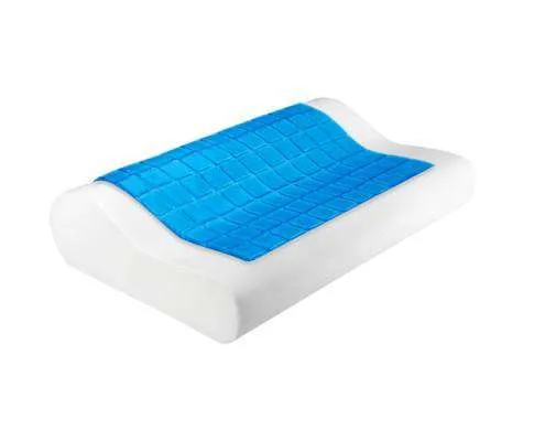 Set of 2 Cool Gel Memory Foam Pillows