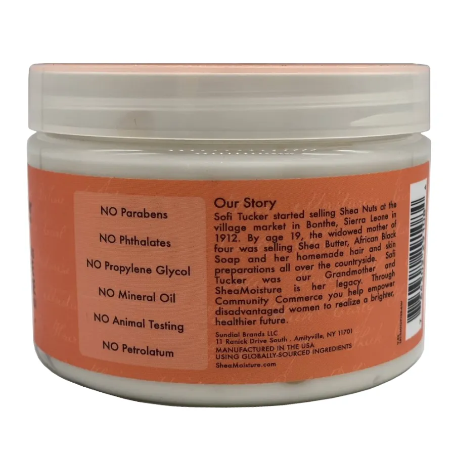 Shea Moisture Coconut & Hibiscus Curl & Shine Hair Masque 12 oz